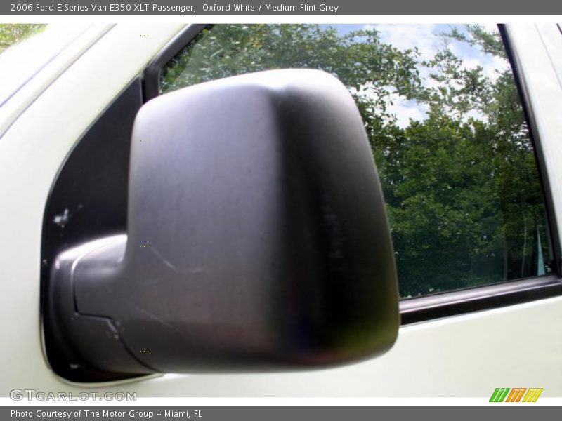 Oxford White / Medium Flint Grey 2006 Ford E Series Van E350 XLT Passenger