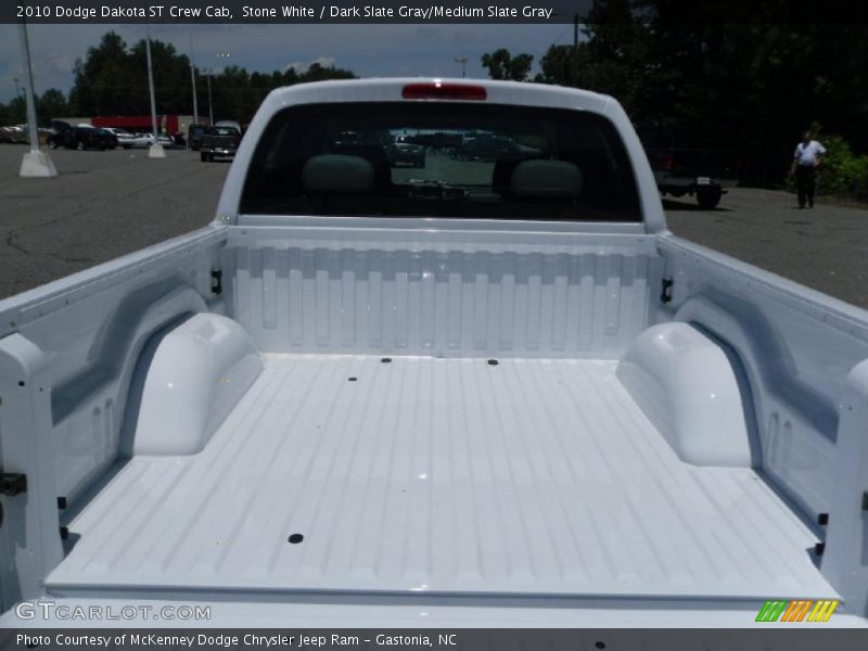 Stone White / Dark Slate Gray/Medium Slate Gray 2010 Dodge Dakota ST Crew Cab
