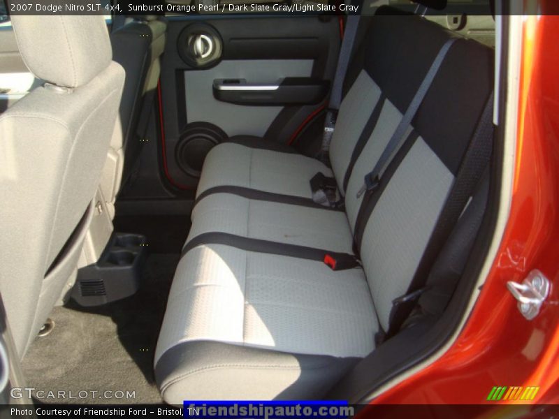 Sunburst Orange Pearl / Dark Slate Gray/Light Slate Gray 2007 Dodge Nitro SLT 4x4