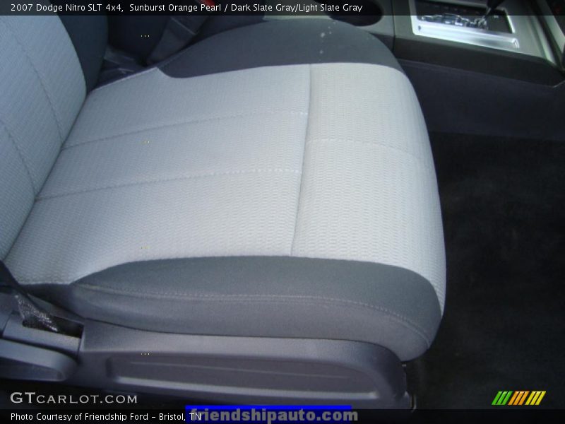 Sunburst Orange Pearl / Dark Slate Gray/Light Slate Gray 2007 Dodge Nitro SLT 4x4