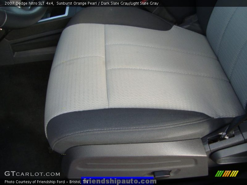 Sunburst Orange Pearl / Dark Slate Gray/Light Slate Gray 2007 Dodge Nitro SLT 4x4