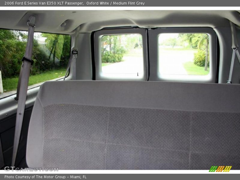 Oxford White / Medium Flint Grey 2006 Ford E Series Van E350 XLT Passenger