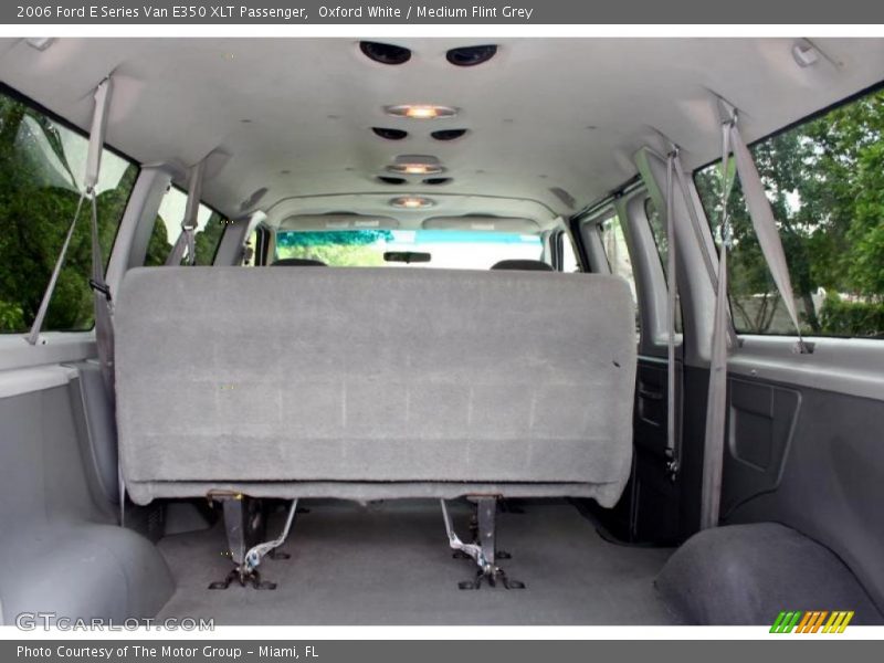 Oxford White / Medium Flint Grey 2006 Ford E Series Van E350 XLT Passenger