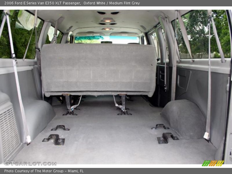 Oxford White / Medium Flint Grey 2006 Ford E Series Van E350 XLT Passenger