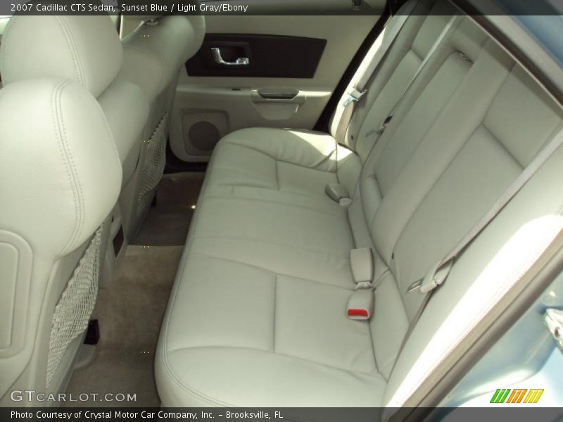 Sunset Blue / Light Gray/Ebony 2007 Cadillac CTS Sedan