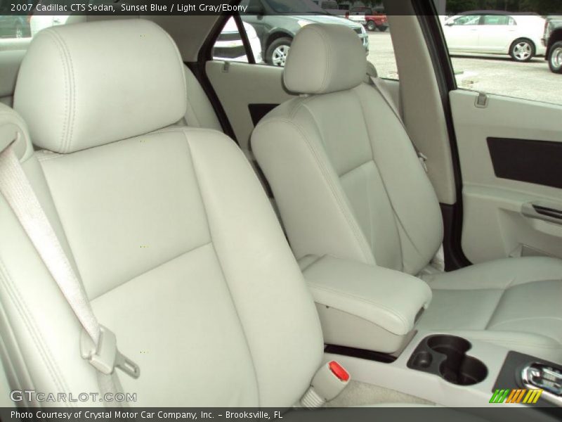 Sunset Blue / Light Gray/Ebony 2007 Cadillac CTS Sedan