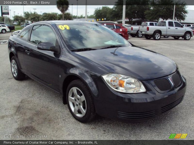 Black / Ebony 2009 Pontiac G5