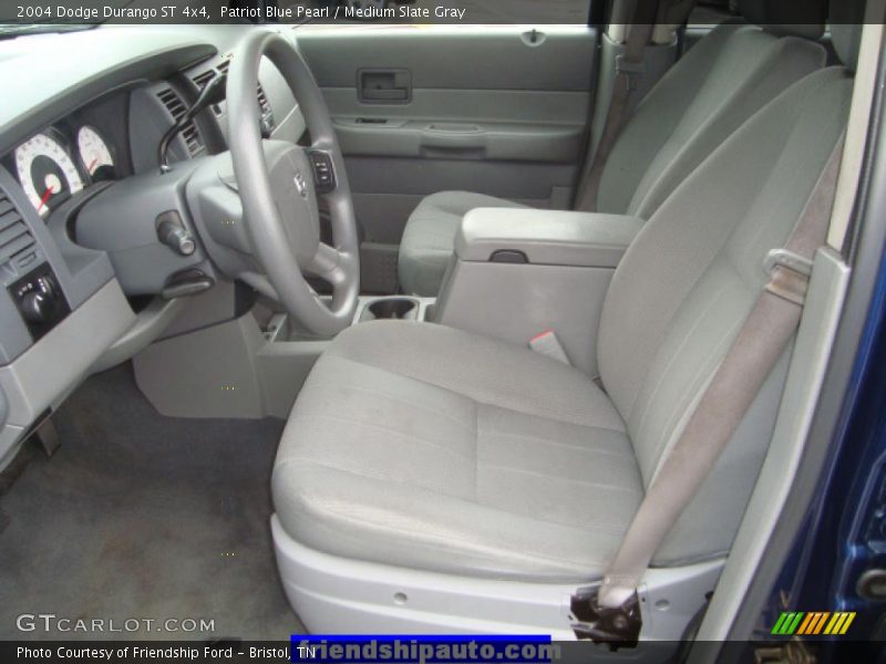 Patriot Blue Pearl / Medium Slate Gray 2004 Dodge Durango ST 4x4