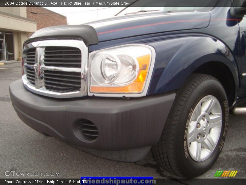 Patriot Blue Pearl / Medium Slate Gray 2004 Dodge Durango ST 4x4