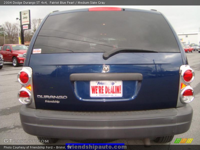 Patriot Blue Pearl / Medium Slate Gray 2004 Dodge Durango ST 4x4