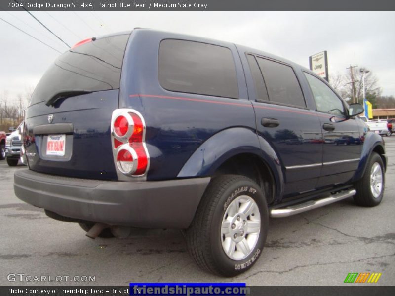 Patriot Blue Pearl / Medium Slate Gray 2004 Dodge Durango ST 4x4
