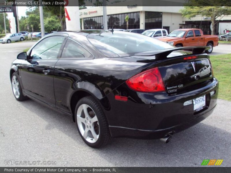 Black / Ebony 2009 Pontiac G5 GT