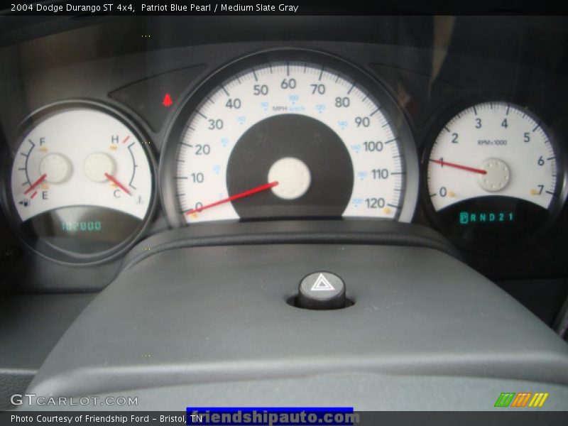 Patriot Blue Pearl / Medium Slate Gray 2004 Dodge Durango ST 4x4
