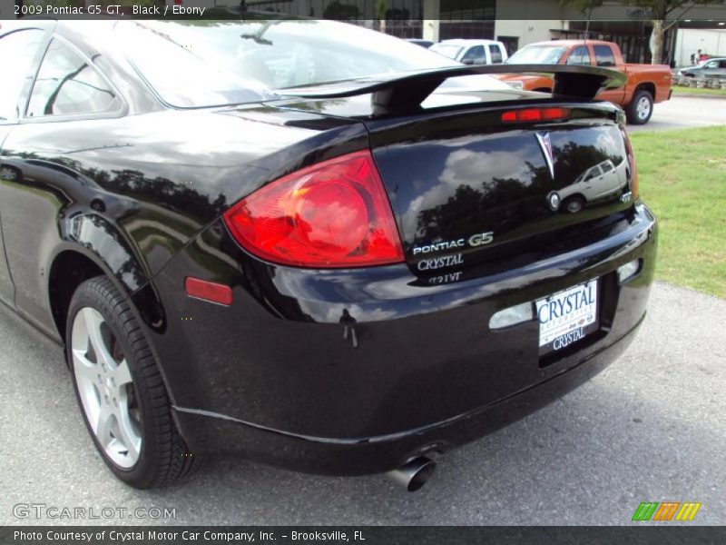 Black / Ebony 2009 Pontiac G5 GT