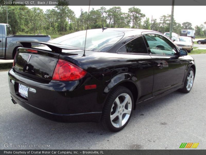 Black / Ebony 2009 Pontiac G5 GT