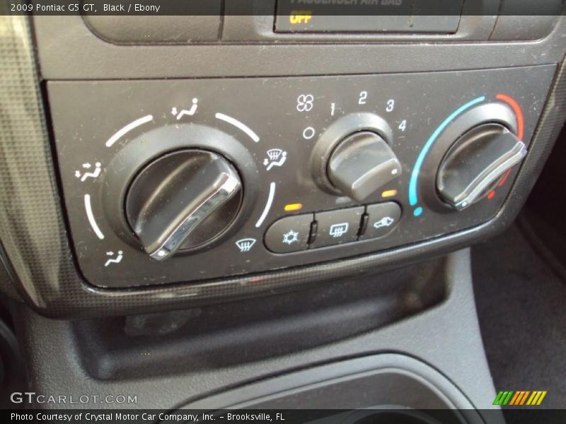 Black / Ebony 2009 Pontiac G5 GT