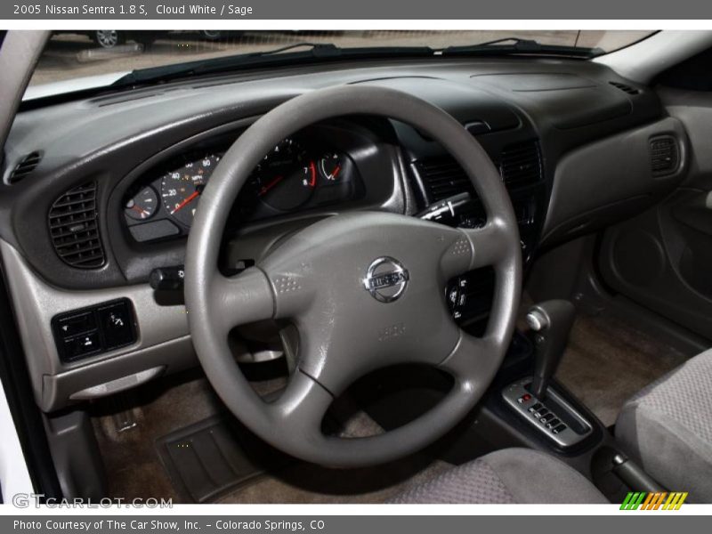 Cloud White / Sage 2005 Nissan Sentra 1.8 S