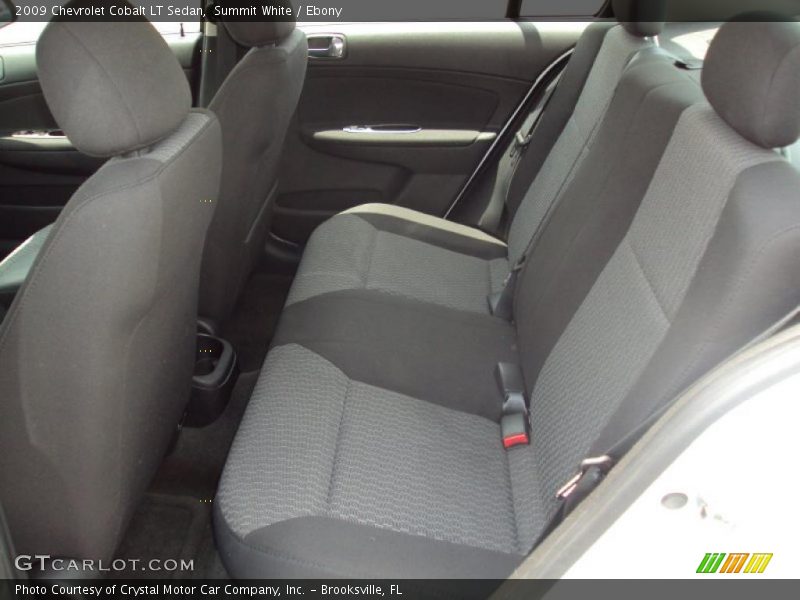 Summit White / Ebony 2009 Chevrolet Cobalt LT Sedan