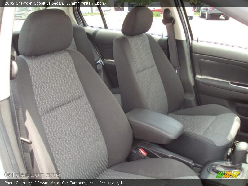 Summit White / Ebony 2009 Chevrolet Cobalt LT Sedan