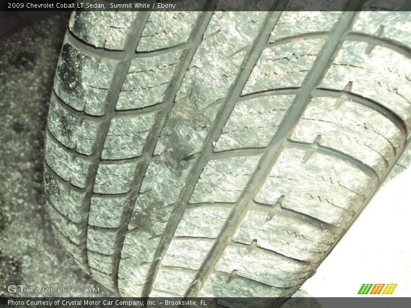 Summit White / Ebony 2009 Chevrolet Cobalt LT Sedan