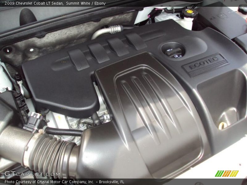 Summit White / Ebony 2009 Chevrolet Cobalt LT Sedan