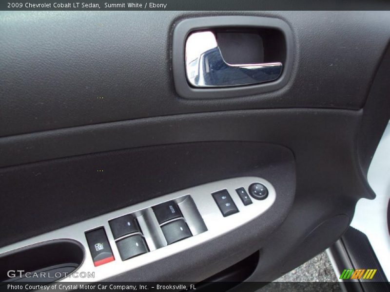 Summit White / Ebony 2009 Chevrolet Cobalt LT Sedan