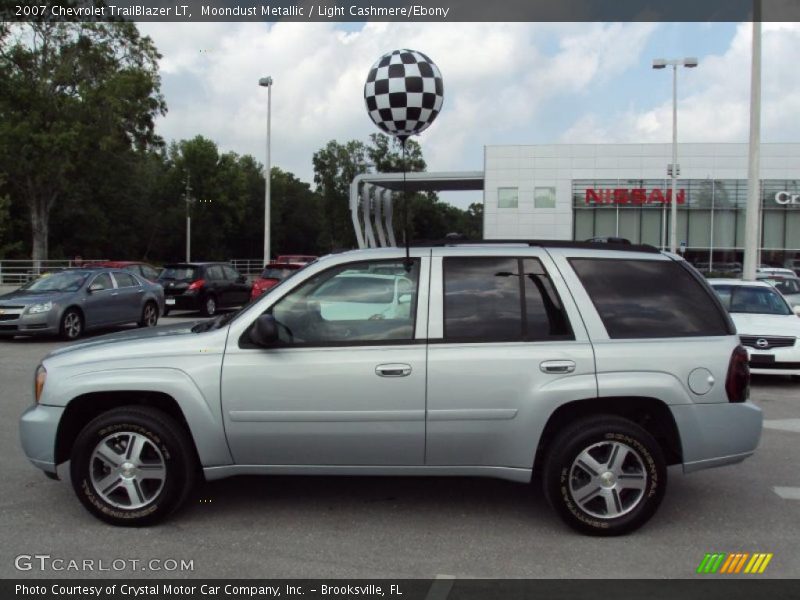 Moondust Metallic / Light Cashmere/Ebony 2007 Chevrolet TrailBlazer LT