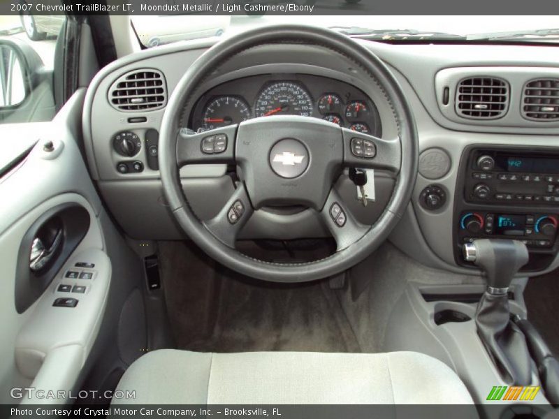 Moondust Metallic / Light Cashmere/Ebony 2007 Chevrolet TrailBlazer LT