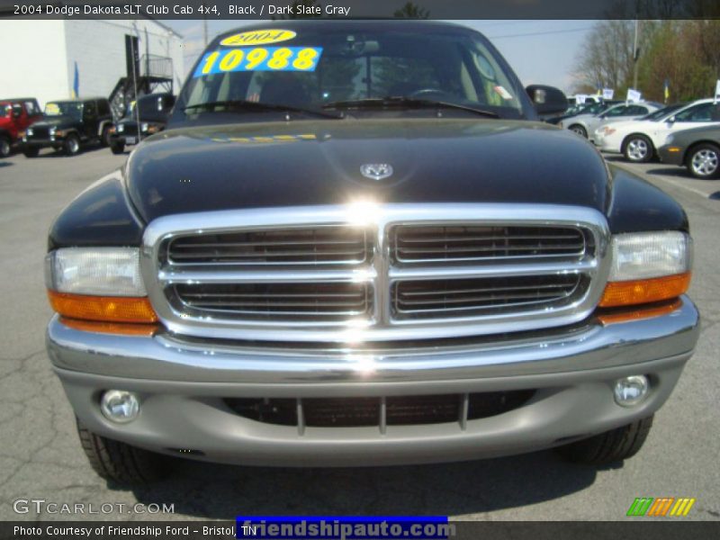 Black / Dark Slate Gray 2004 Dodge Dakota SLT Club Cab 4x4