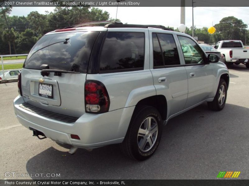 Moondust Metallic / Light Cashmere/Ebony 2007 Chevrolet TrailBlazer LT
