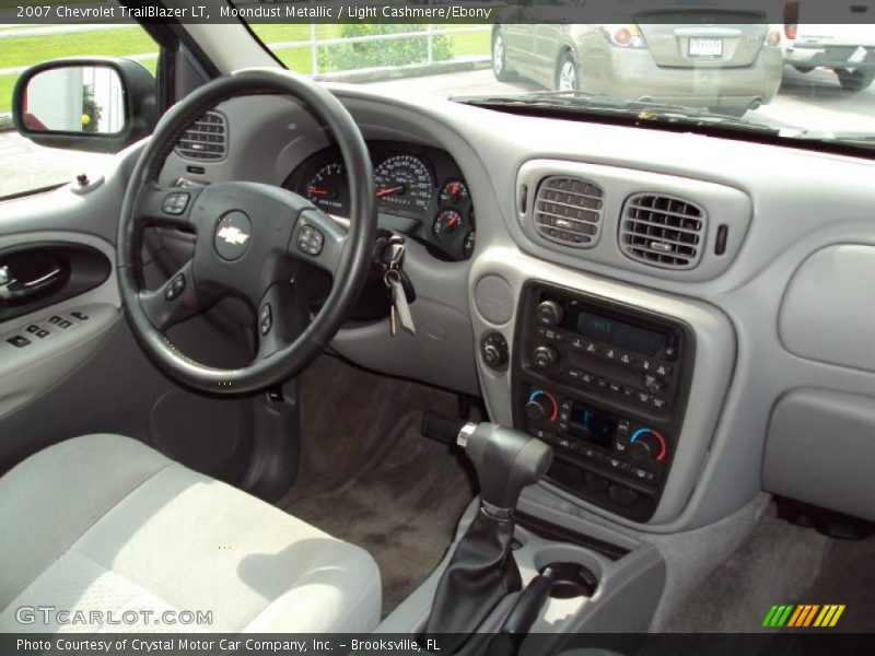Moondust Metallic / Light Cashmere/Ebony 2007 Chevrolet TrailBlazer LT