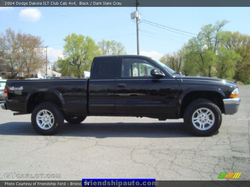 Black / Dark Slate Gray 2004 Dodge Dakota SLT Club Cab 4x4