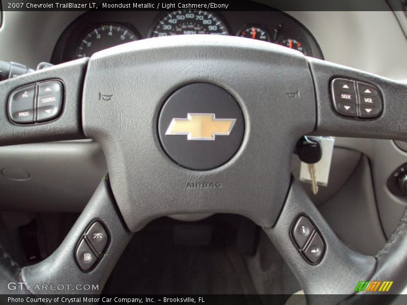 Moondust Metallic / Light Cashmere/Ebony 2007 Chevrolet TrailBlazer LT