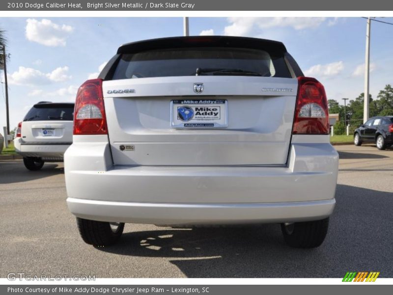 Bright Silver Metallic / Dark Slate Gray 2010 Dodge Caliber Heat