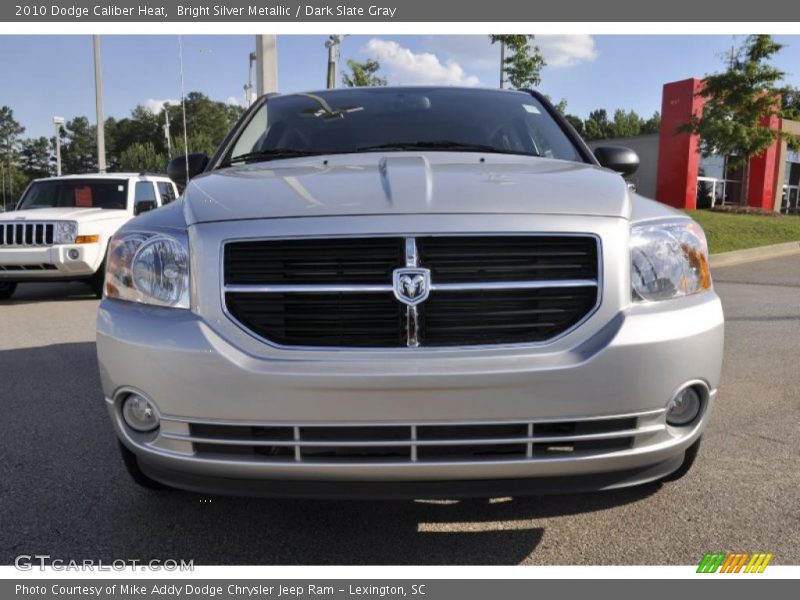 Bright Silver Metallic / Dark Slate Gray 2010 Dodge Caliber Heat