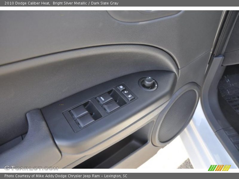 Bright Silver Metallic / Dark Slate Gray 2010 Dodge Caliber Heat