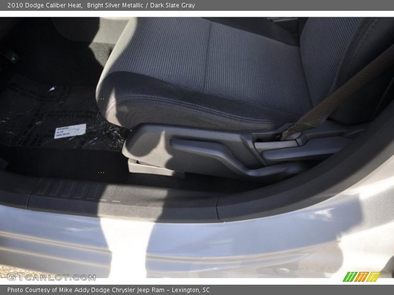 Bright Silver Metallic / Dark Slate Gray 2010 Dodge Caliber Heat