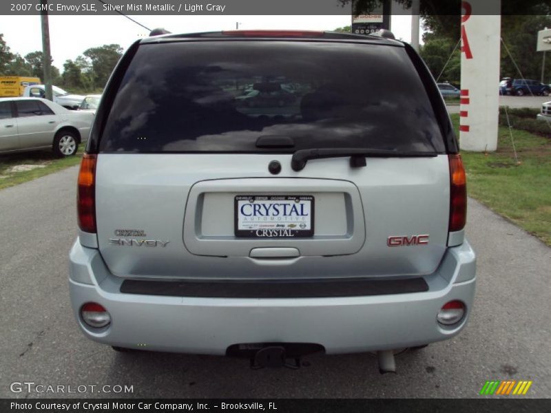 Silver Mist Metallic / Light Gray 2007 GMC Envoy SLE