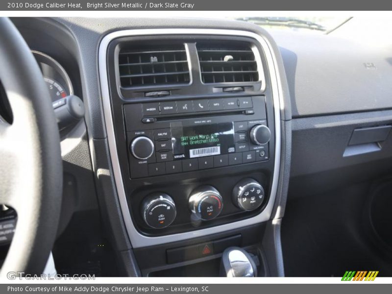 Bright Silver Metallic / Dark Slate Gray 2010 Dodge Caliber Heat
