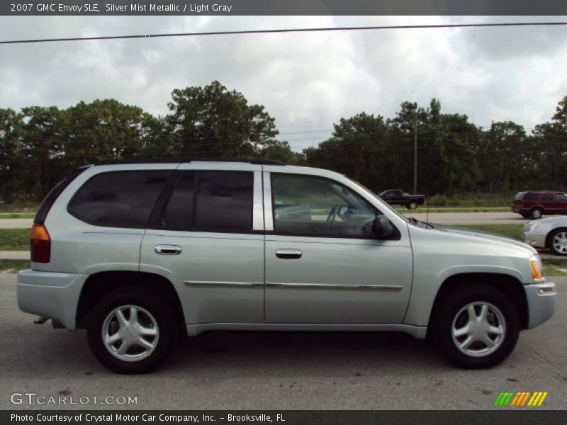 Silver Mist Metallic / Light Gray 2007 GMC Envoy SLE