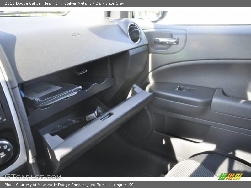 Bright Silver Metallic / Dark Slate Gray 2010 Dodge Caliber Heat