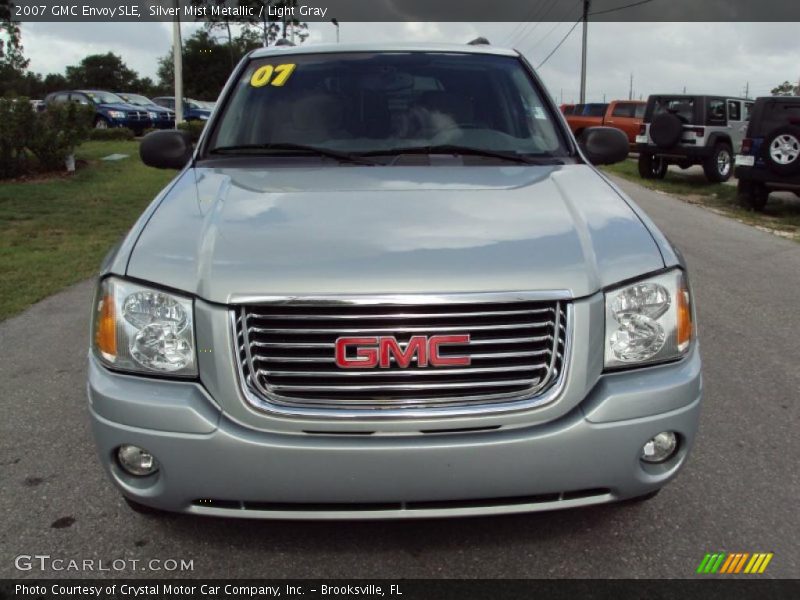 Silver Mist Metallic / Light Gray 2007 GMC Envoy SLE