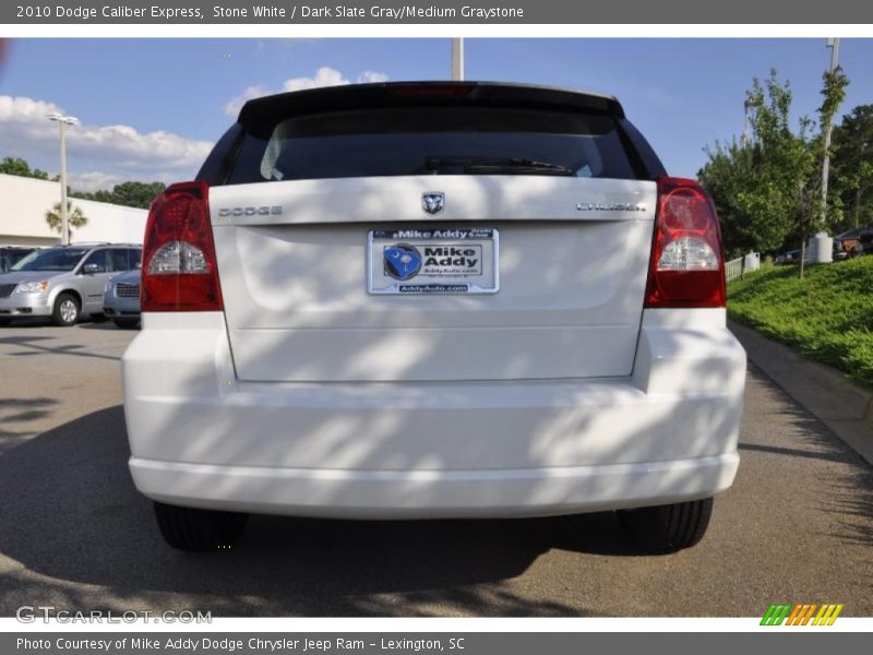 Stone White / Dark Slate Gray/Medium Graystone 2010 Dodge Caliber Express