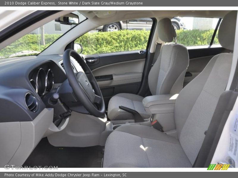 Stone White / Dark Slate Gray/Medium Graystone 2010 Dodge Caliber Express