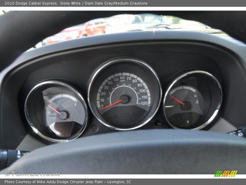 Stone White / Dark Slate Gray/Medium Graystone 2010 Dodge Caliber Express