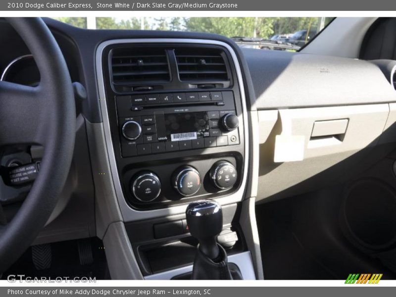 Stone White / Dark Slate Gray/Medium Graystone 2010 Dodge Caliber Express