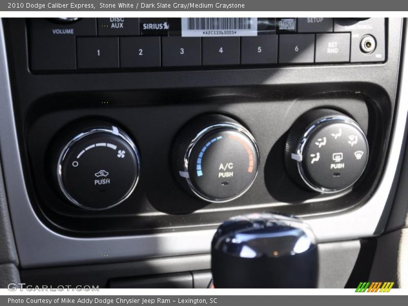 Stone White / Dark Slate Gray/Medium Graystone 2010 Dodge Caliber Express