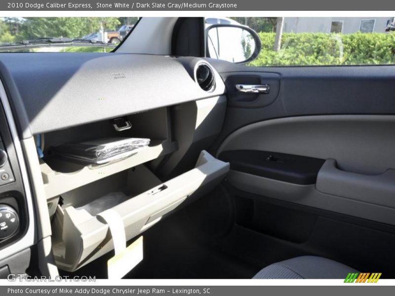 Stone White / Dark Slate Gray/Medium Graystone 2010 Dodge Caliber Express