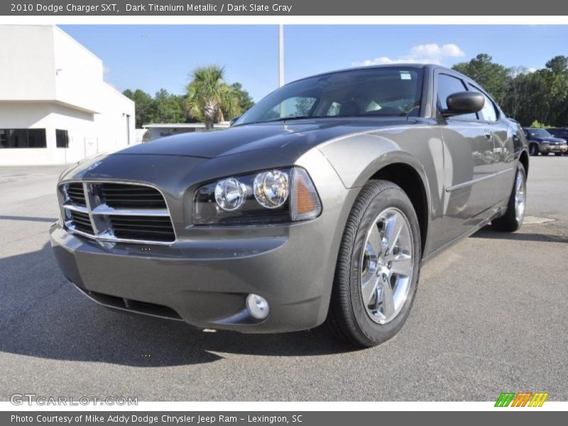 Dark Titanium Metallic / Dark Slate Gray 2010 Dodge Charger SXT