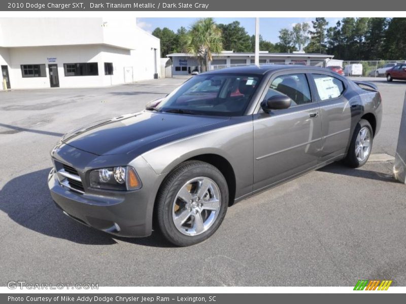 Dark Titanium Metallic / Dark Slate Gray 2010 Dodge Charger SXT